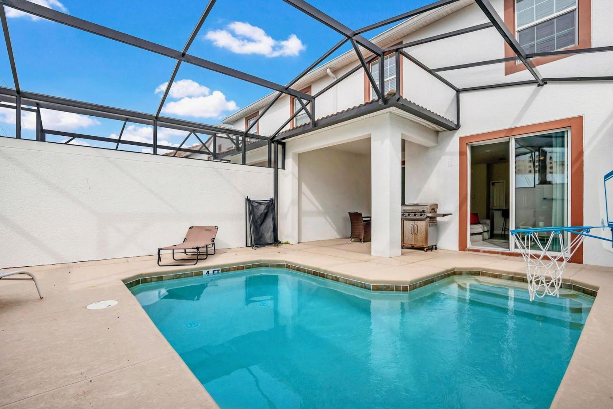 Family Resort - 4Br Home Near Disney - Private Pool, Bbq! Kissimmee Eksteriør bilde